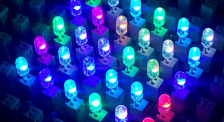 Contas de lâmpada de exibição de LED