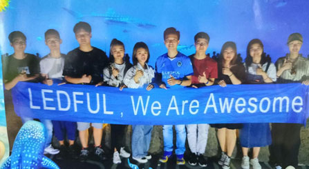 A equipe de vendas da LEDFUL teve ótimas férias em Zhuhai
